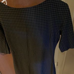 Knee length - checkered print Zara dress - size small
